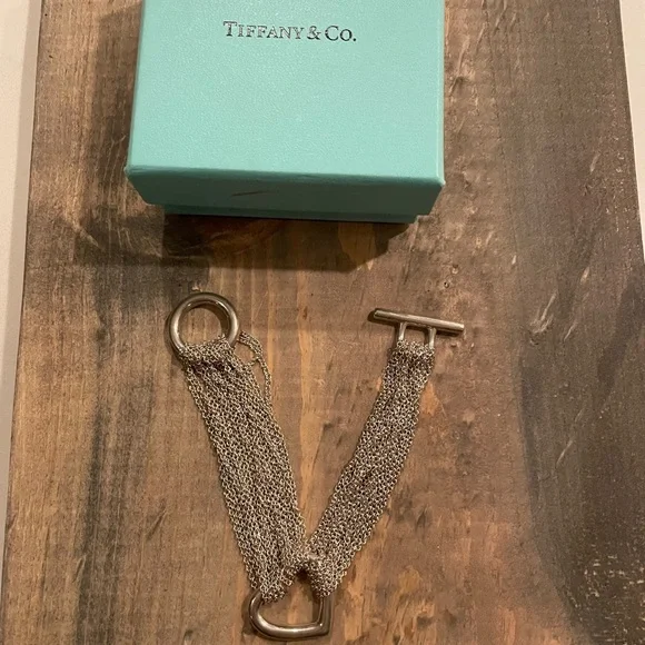 Tiffany & Co Heart Mesh Bracelet